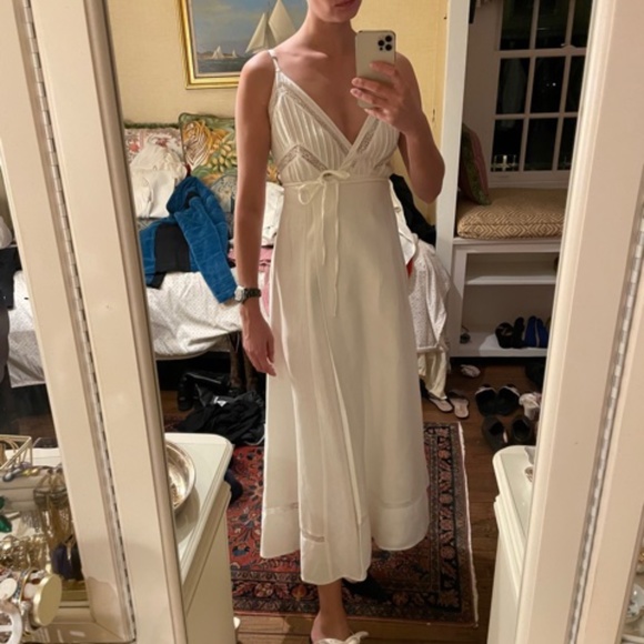 New Reformation White Linen Dress XS Retails $399 - Picture 4 of 4